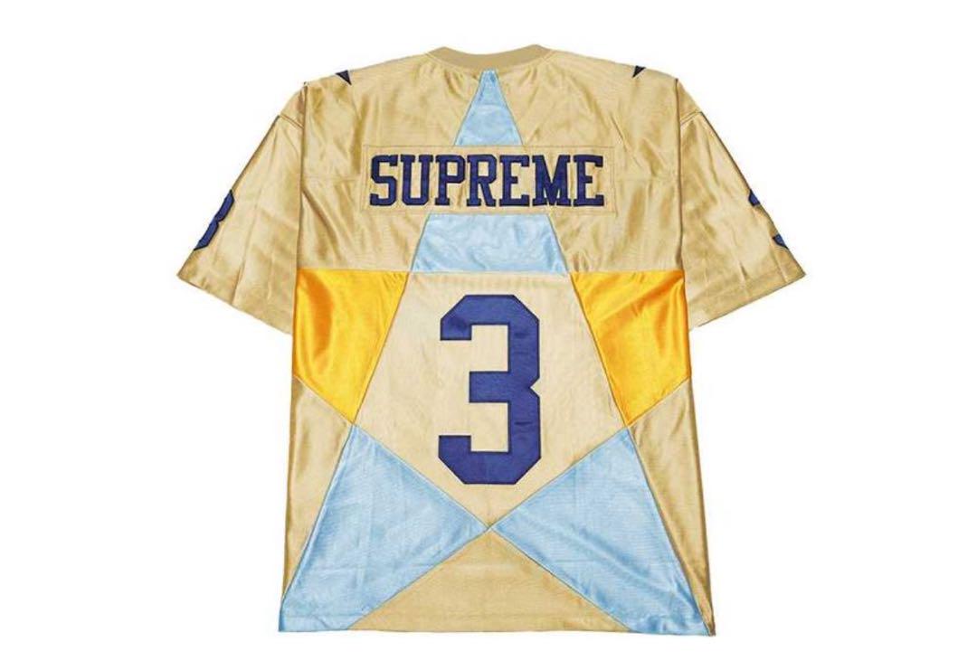 シャツ Supreme Star Football Jersey \"Gold\"
