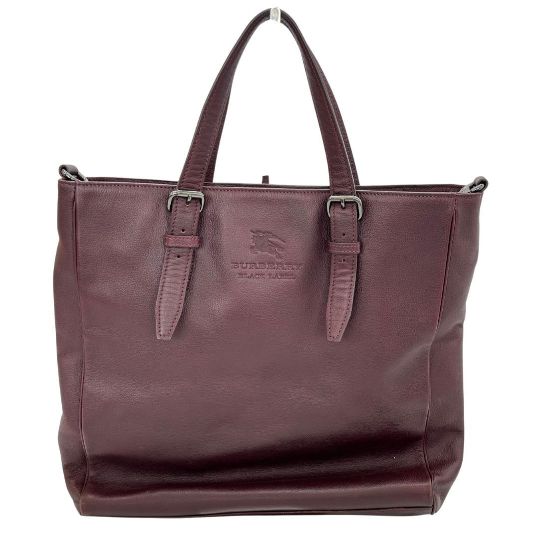 BURBERRY バーバリー レザー トートバッグ