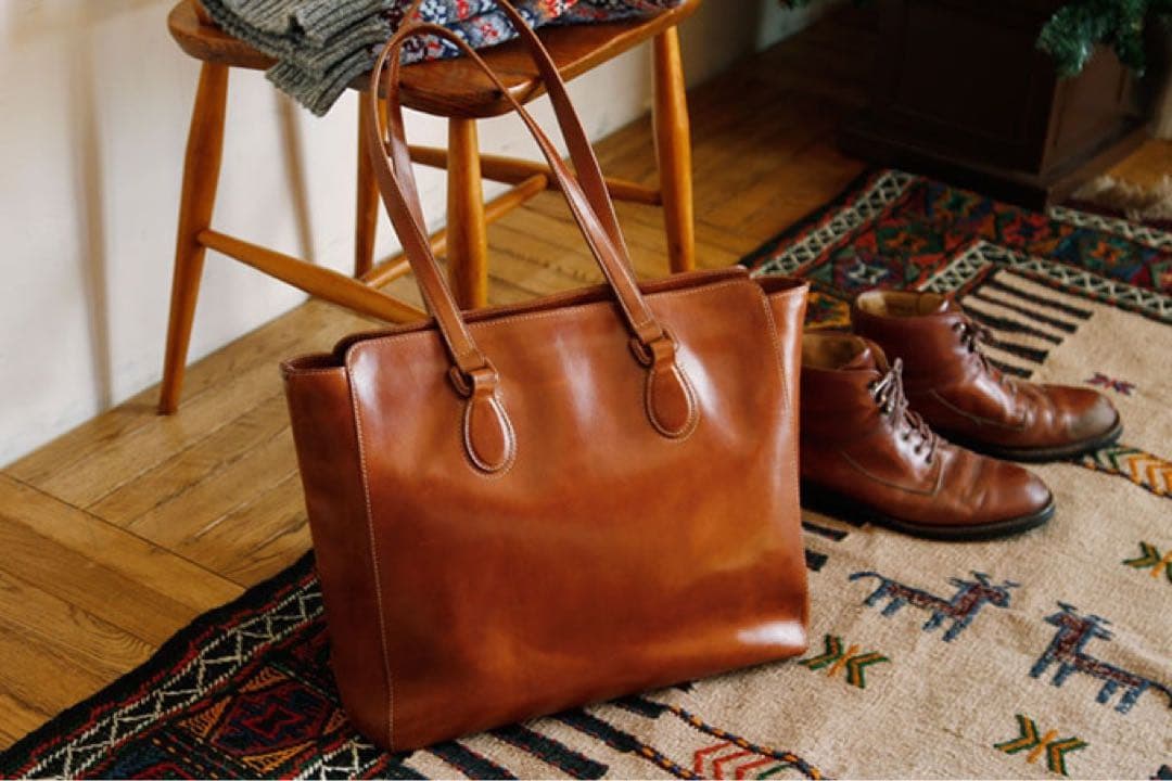 土屋鞄　ダッドソン　レザートートバッグ　クリスマス限定