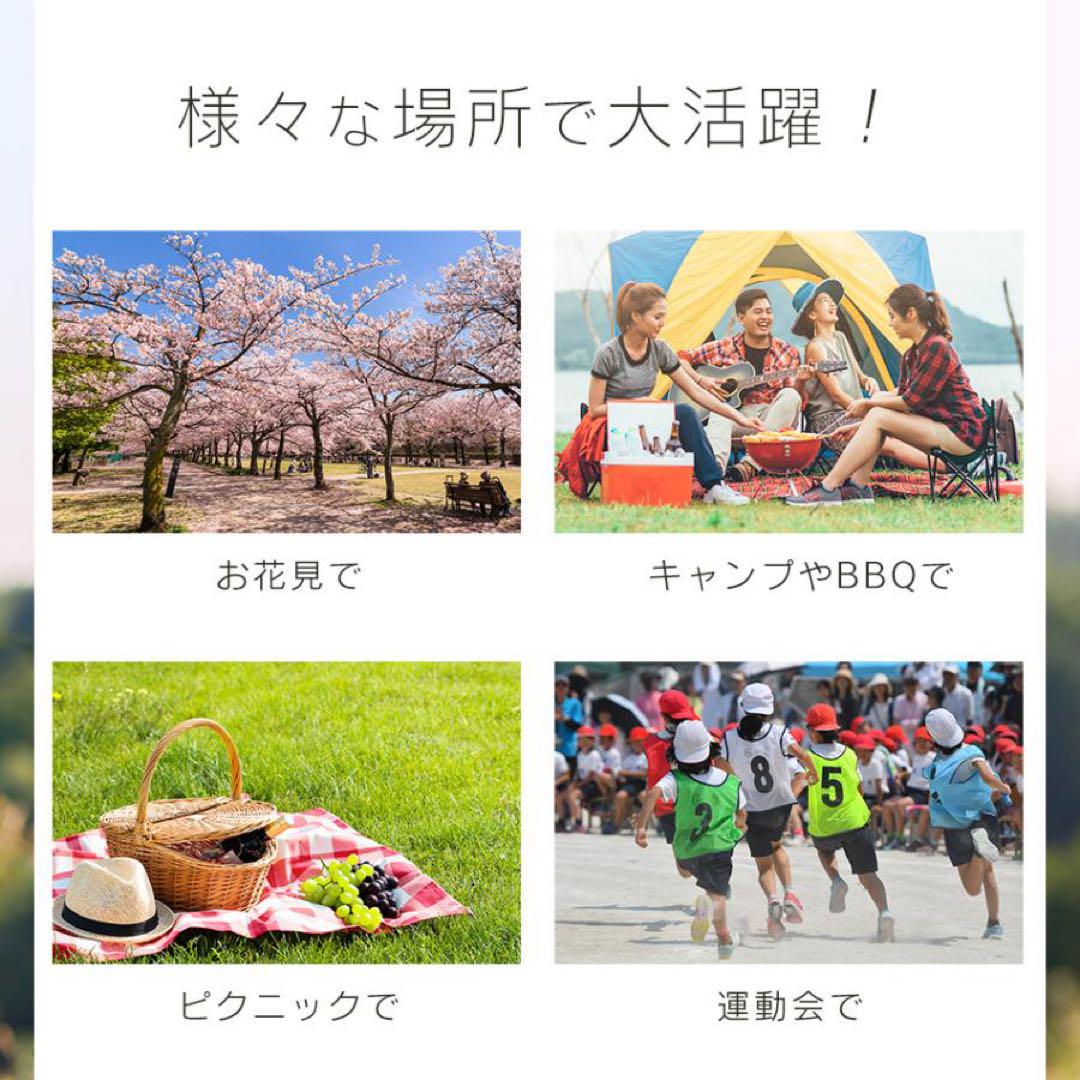 アウトドアテーブル 折りたたみ 高さ調節可能 ローテーブル パラソル穴付き