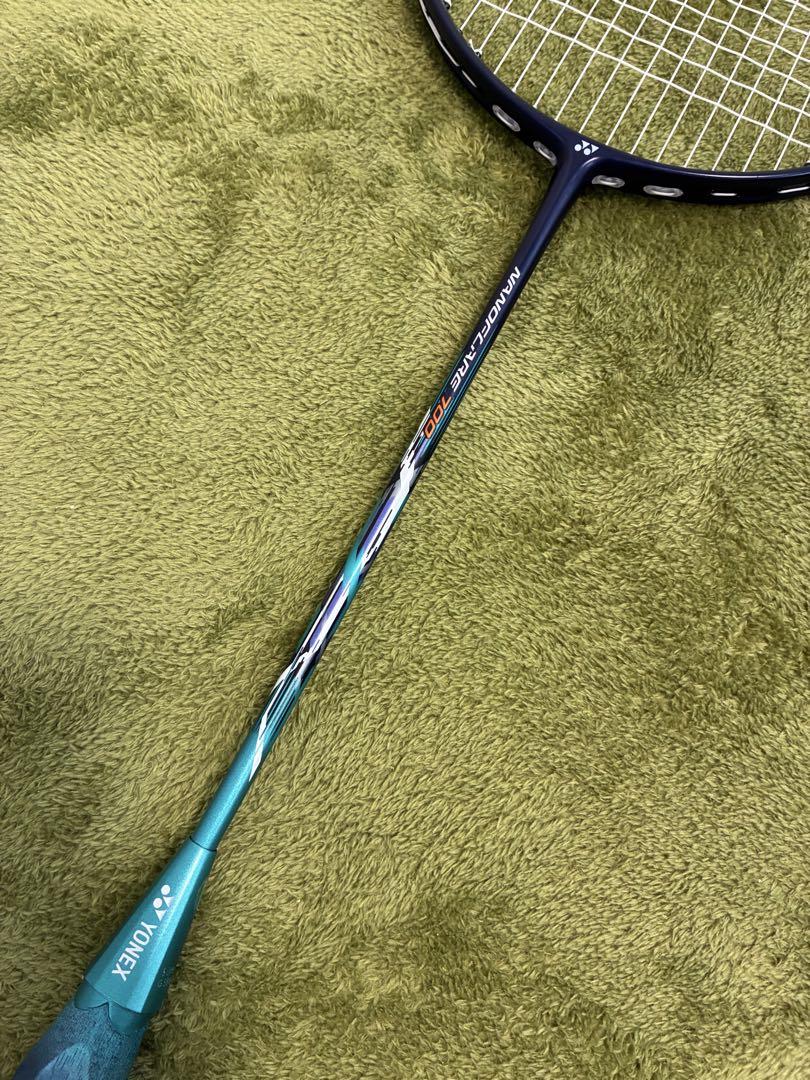 バドミントンラケット YONEX ナノフレア700 ブルーグリーン
