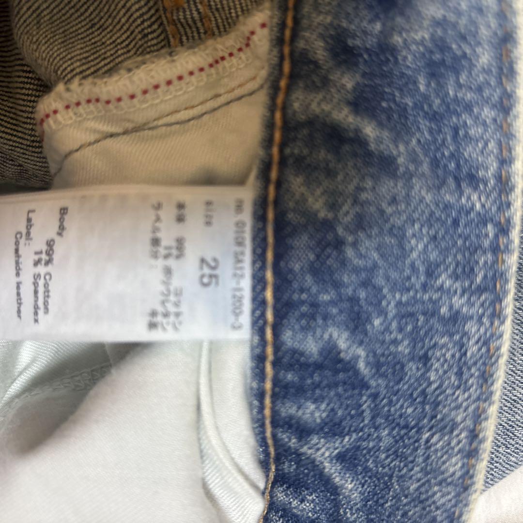 moussy フレアデニム サイズ25