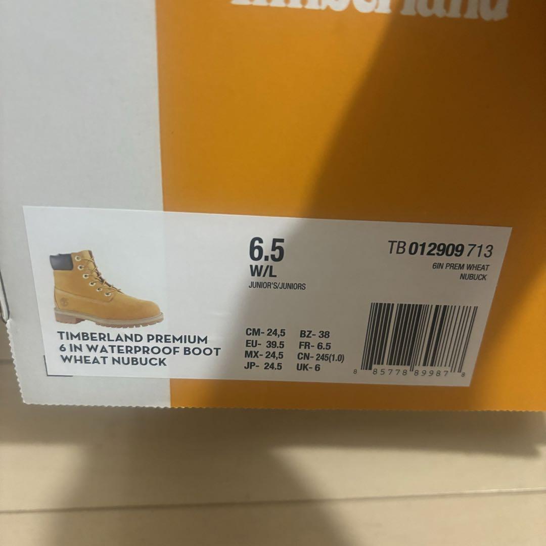 Timberland】 ６インチプレミアムウォータープルーフブーツ