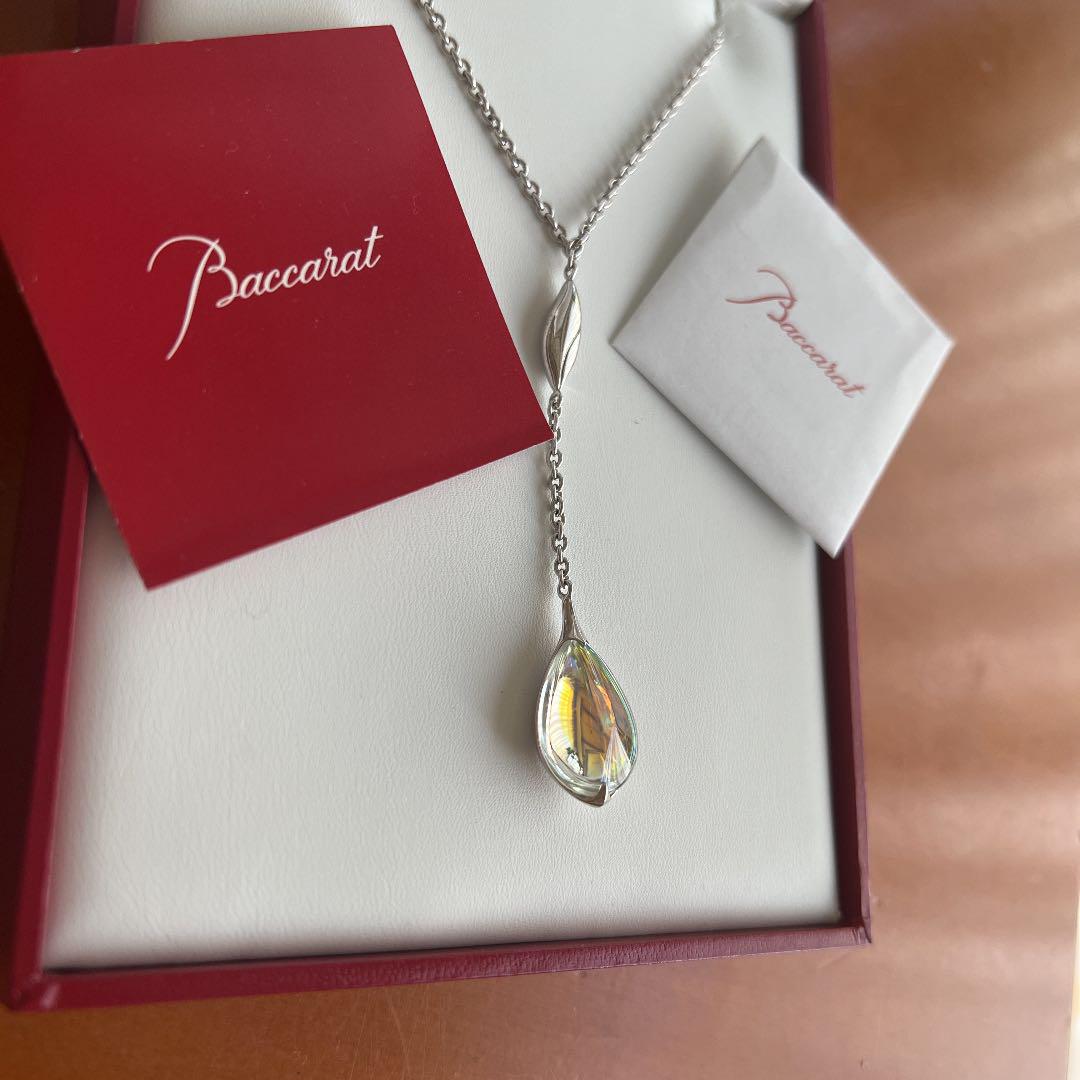 未使用品 Baccarat フルール・ドゥ・プジデリック ネックレス