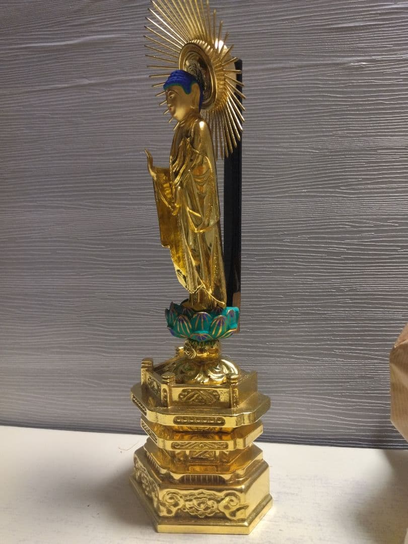 阿弥陀如来立像　櫛後光　4号