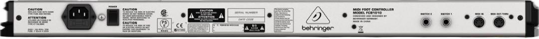 【新品】 BEHRINGER  FCB1010 MIDIフットコントローラー