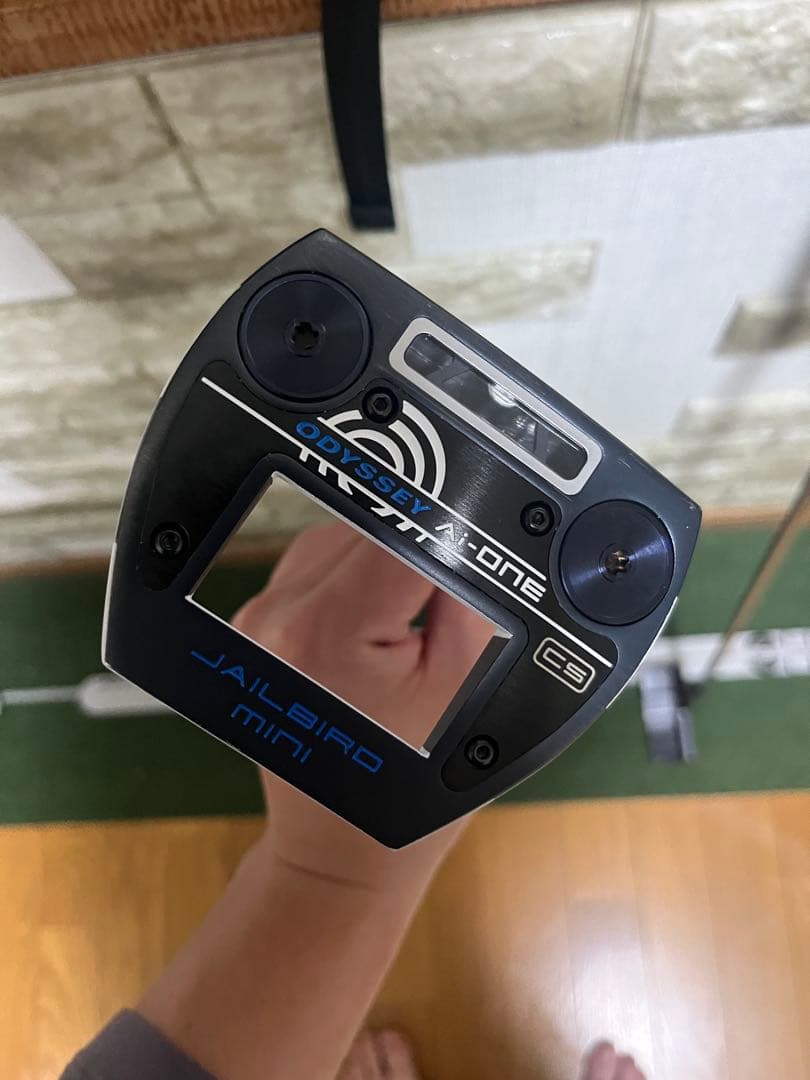 AI-ONE JAILBIRD MINI CSパター トライビーム 34インチ目立った傷や汚れなし