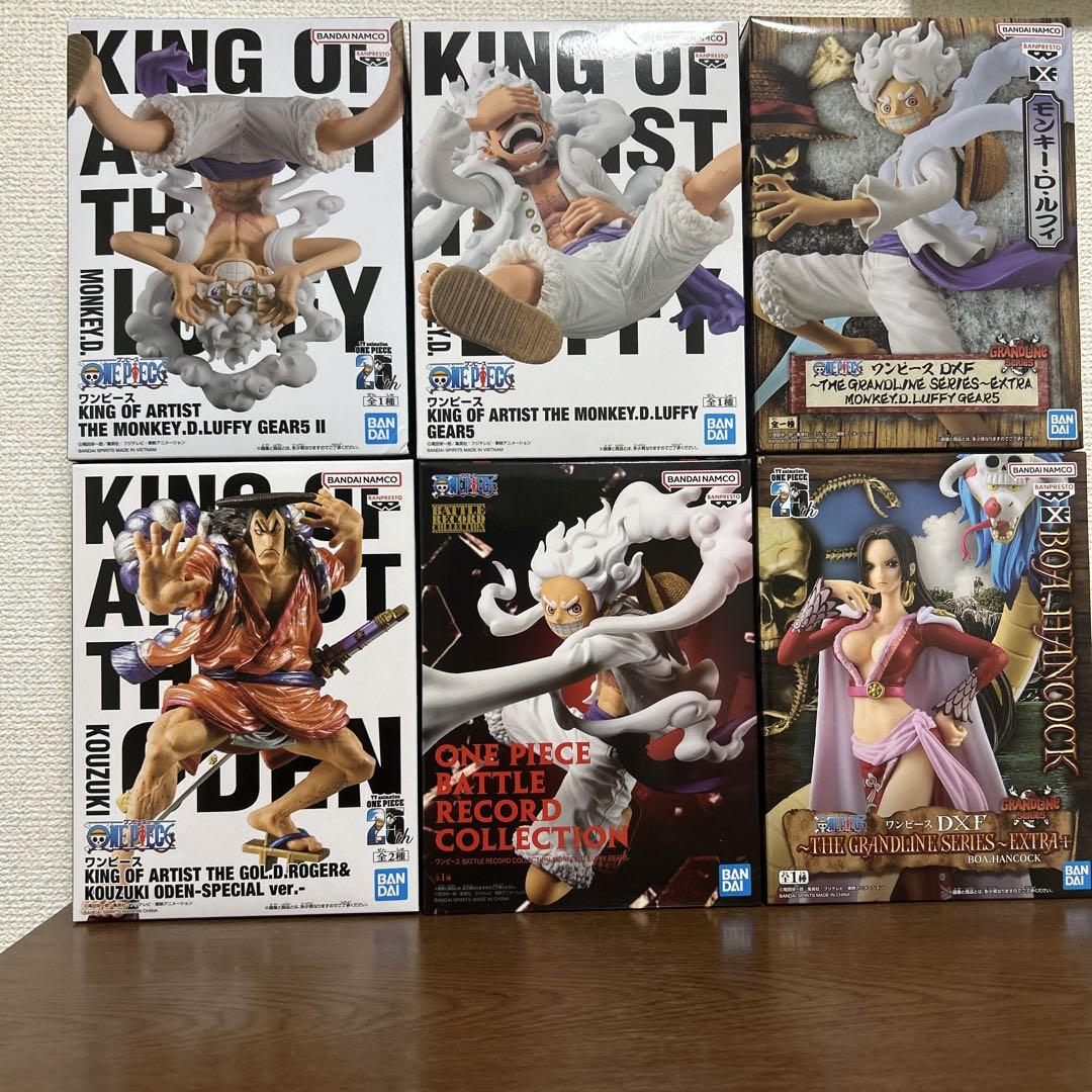 ONEPIECE ワンピースフィギュア まとめ売り 6点セット④ ワンピース フィギュア 6点セット - メルカリ