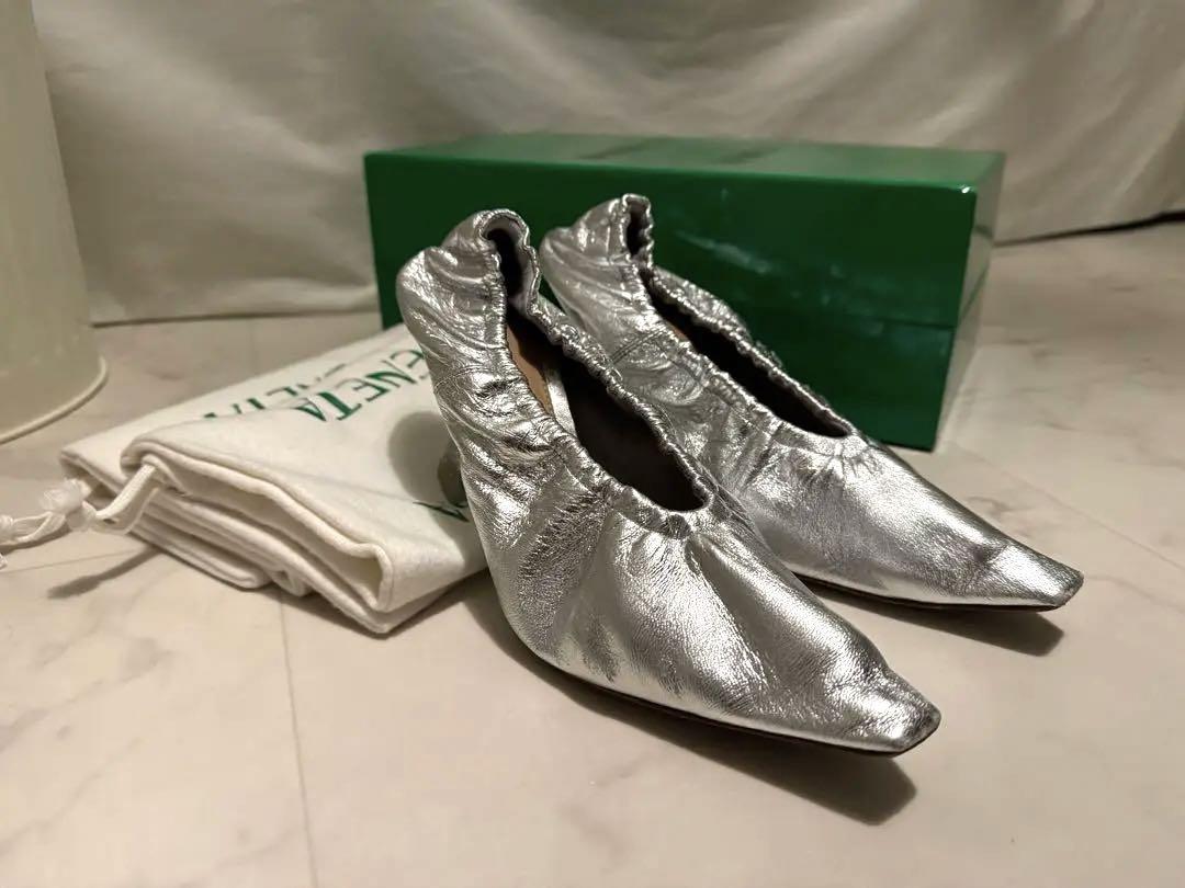 希少！すぐ届く！BOTTEGA VENETA★アーモンドパンプス BOTTEGA VENETA アーモンドパンプス 36