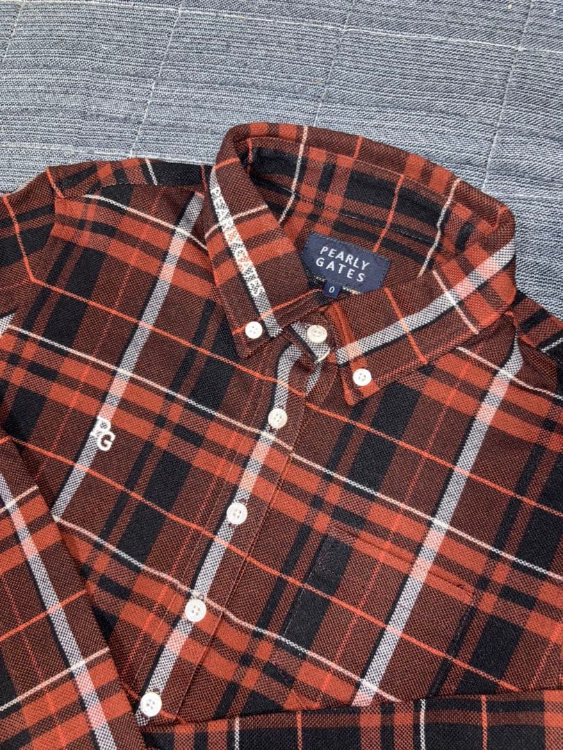 (美品)パーリーゲイツ 、グレンチェック柄シリーズ、セットアップ、サイズ0 (美品)パーリーゲイツ 、グレンチェック柄シリーズ、セットアップ、サイズ0