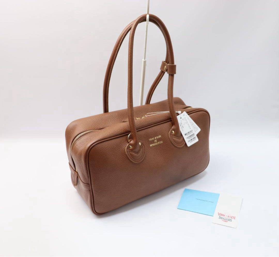 新品 タグ付 ヤング＆オルセン ボストン EMB STUDEDENT M バッグ
