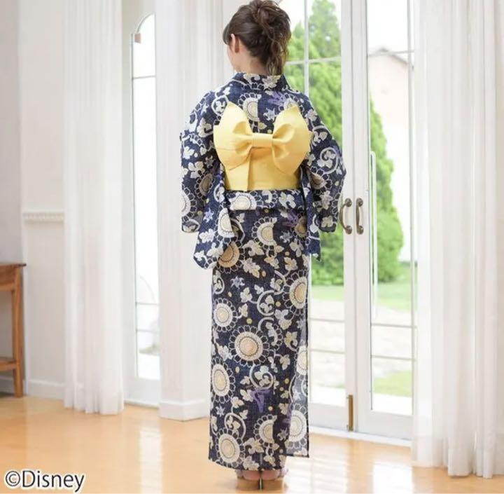 ラプンツェル 新品 浴衣 レディース 花柄 大人 セット ディズニー メルカリ