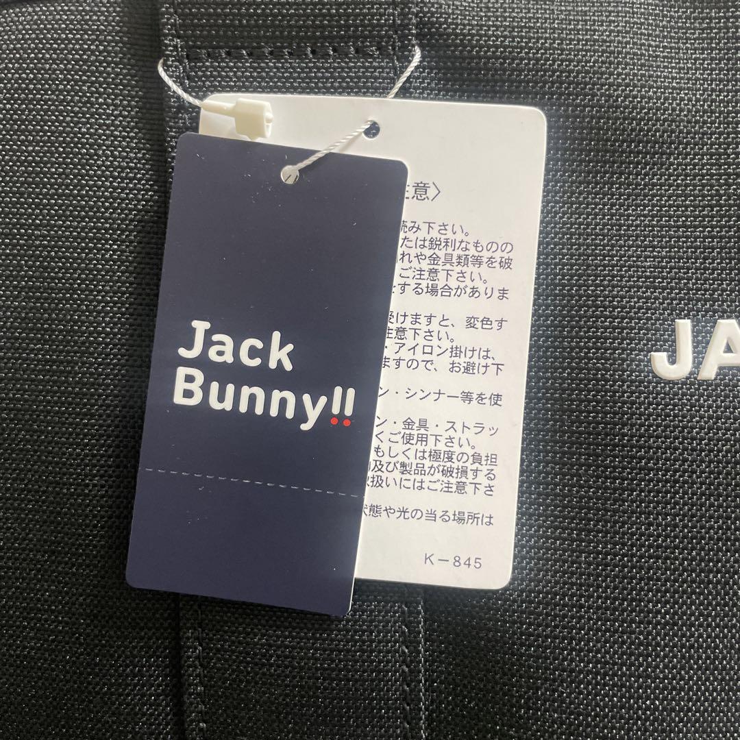 JACKBUNNY ブラック ラウンドバッグ
