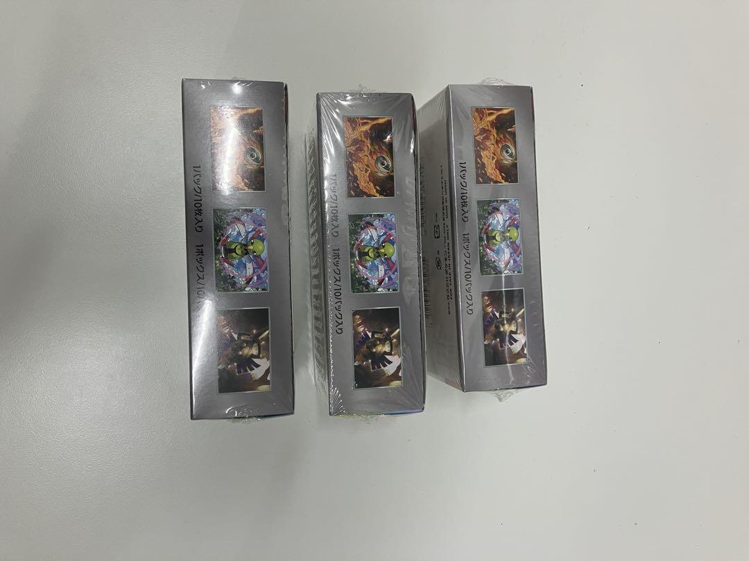ポケモンカードゲーム　テラスタルフェスex 3box 新品未開封シュリンク付き