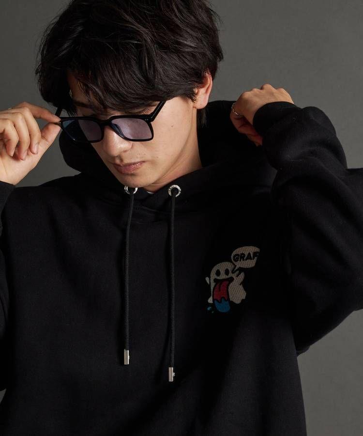 正規品⭐新品・GRAF&WU・グラフアンドウー・ゴースト12刺繍プルパーカー　M