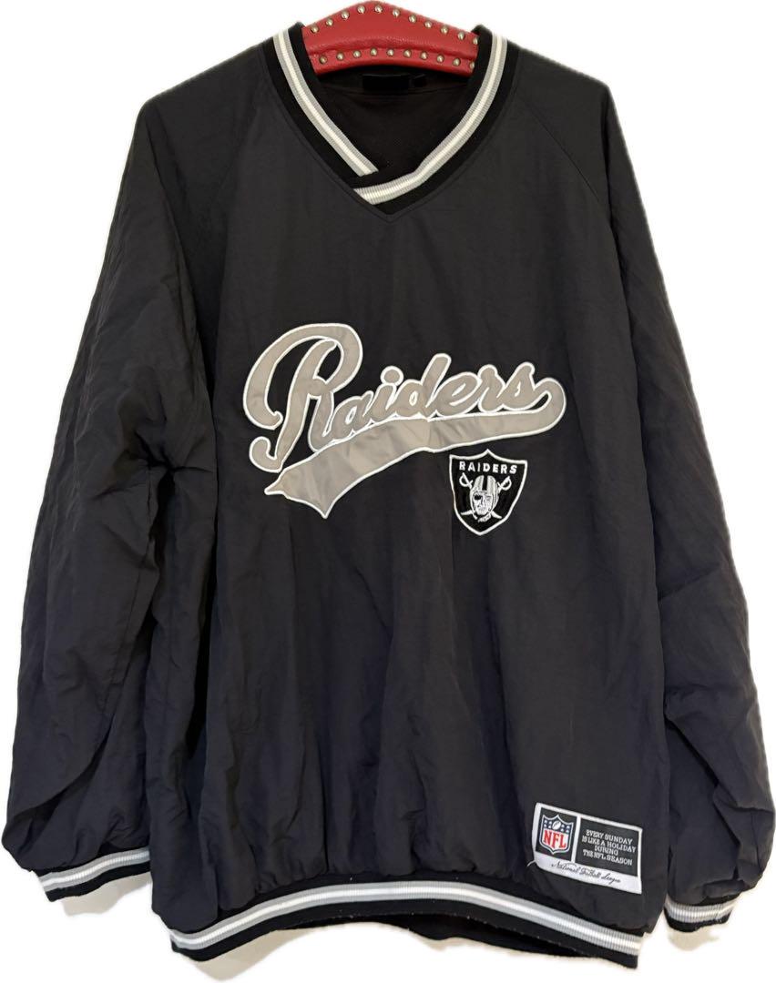 【ヴィンテージ】☆NFL raiders☆ A’gem ジャケット Vintage raiders logo jacket - Gem