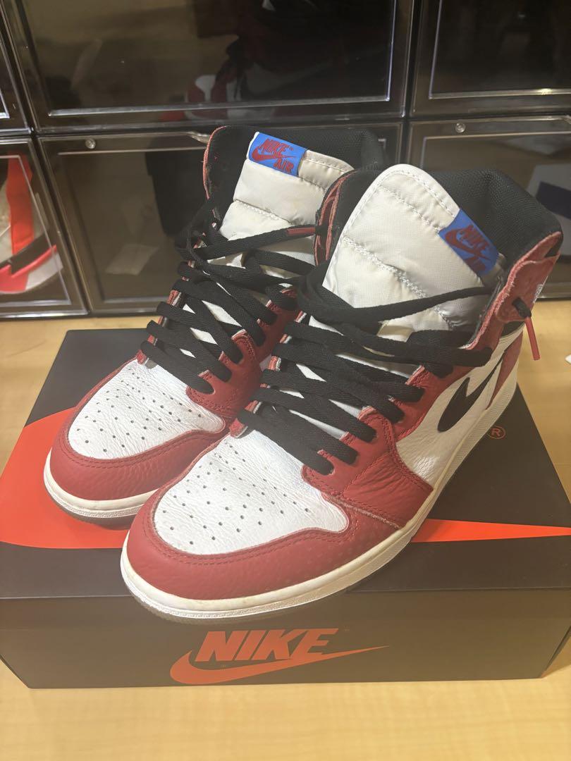 NIKE エアジョーダン1 スパイダーマン origin story