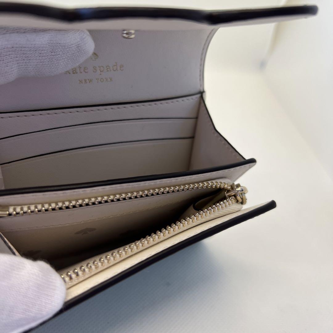 katespade ケイトスペード　バイカラーミニウォレット
