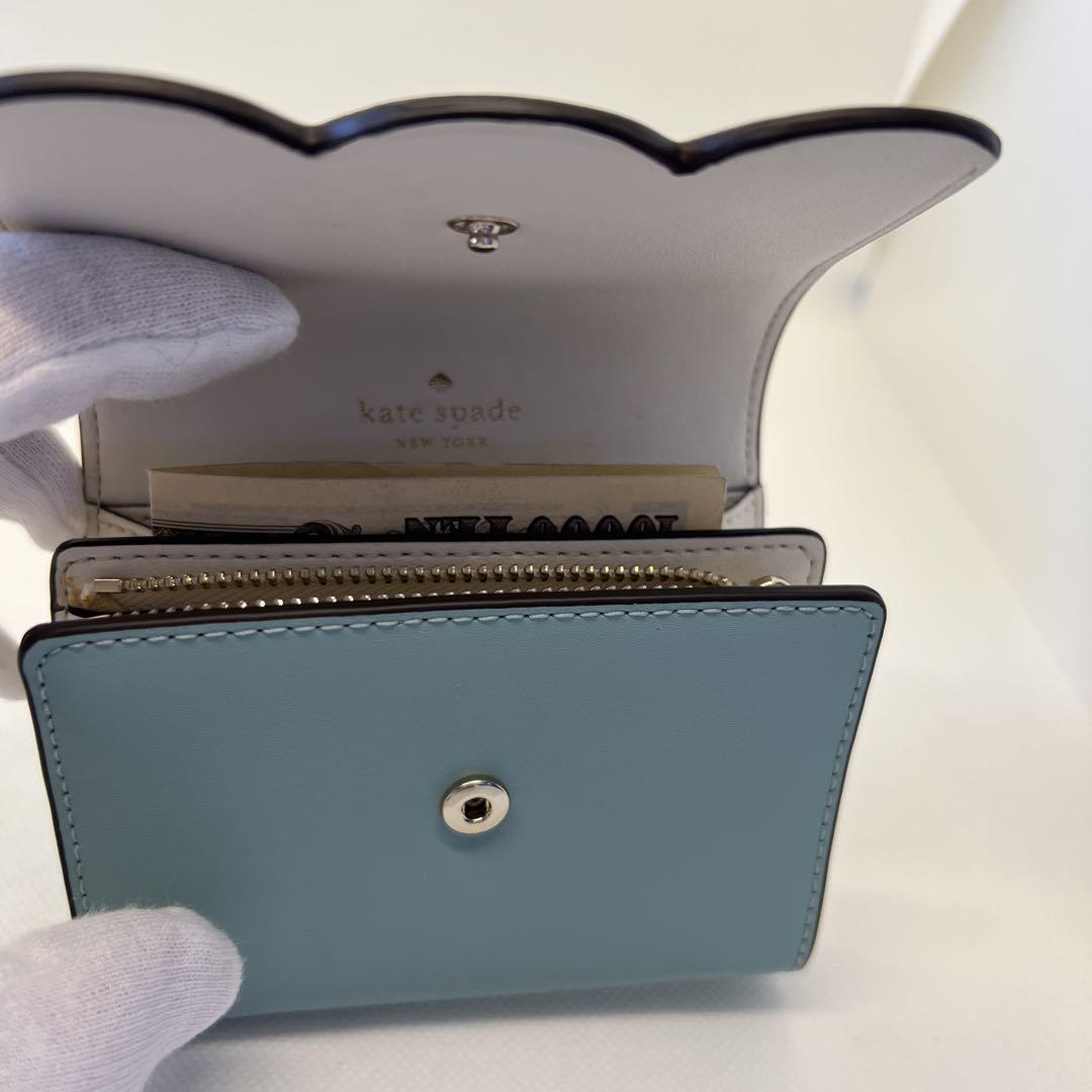 katespade ケイトスペード　バイカラーミニウォレット
