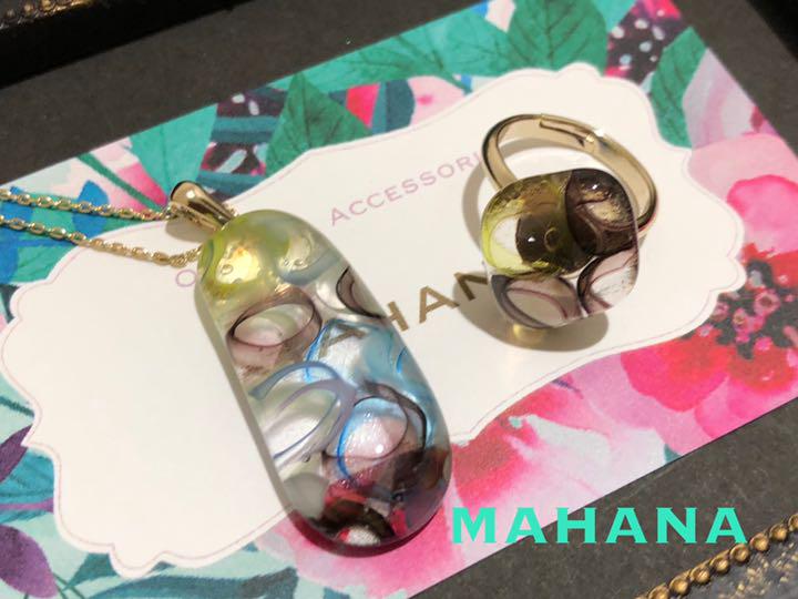 HM＊クリスタル(水晶)カービング×ドイツフラワー ピアス ピアス