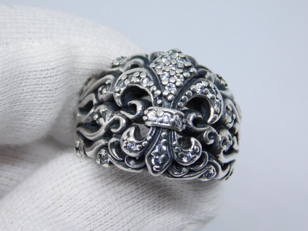 新品 15号 ナチュラルボーンアディクション ユリ リング クリア