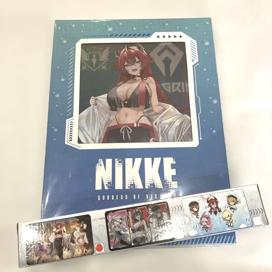勝利の女神:NIKKE　GIGO限定　メタルポスター　ラバーマット NIKKE gigo限定 ラバーマット＋メタルポスターセット - メルカリ