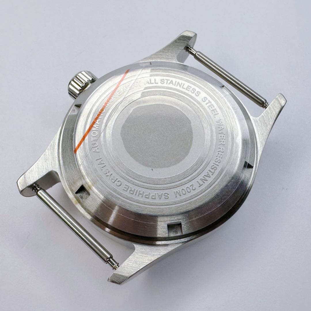 NH35 36mm SS サファイ ケース 腕時計 MOD ヴィンテージ