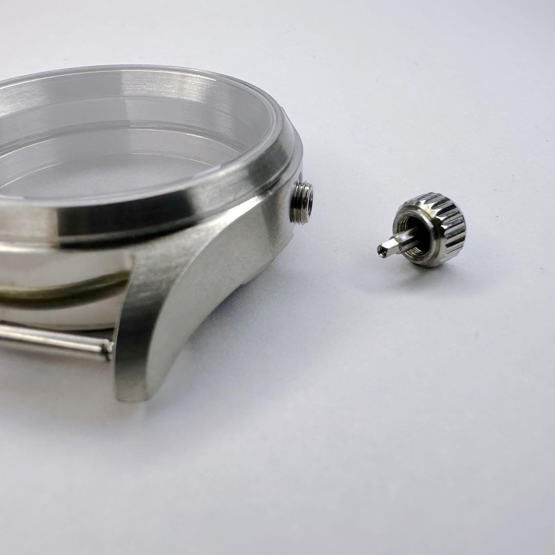 NH35 36mm SS サファイ ケース 腕時計 MOD ヴィンテージ