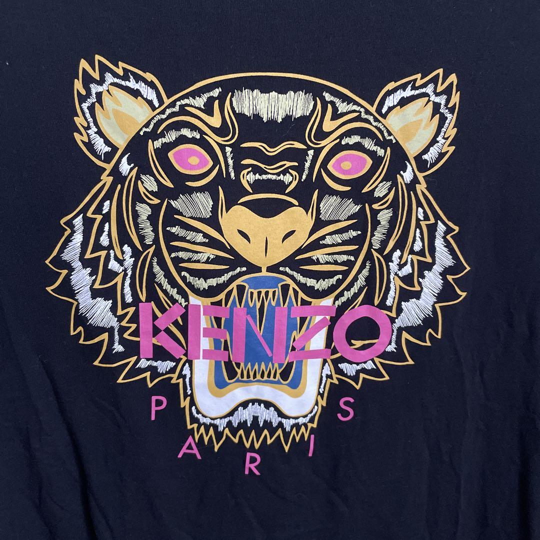 KENZO トラプリント KENZO トラプリント Tシャツ M 黒 - メルカリ