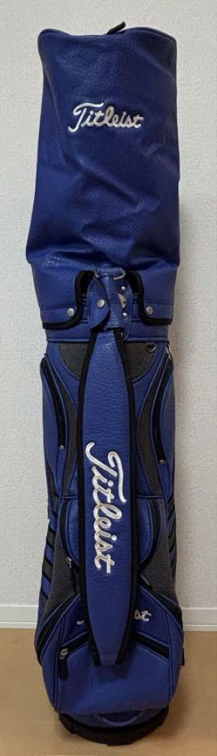 Titleist タイトリスト キャディバッグ ブルー ⭐️美品⭐️ 美品 タイトリスト 14分割 スタンドキャディバック ブルー 青 大