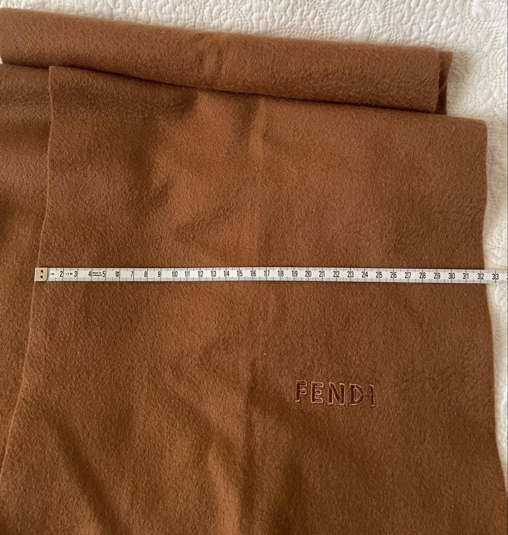 FENDI フェンディ　カシミヤ100% マフラー　メンズ　レディース