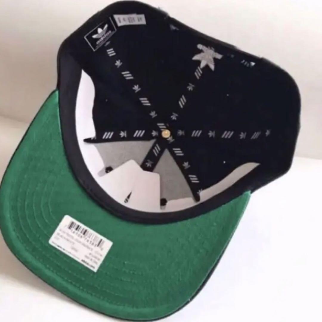 レア【新品】adidas アディダス USA キャップ 黒白 帽子