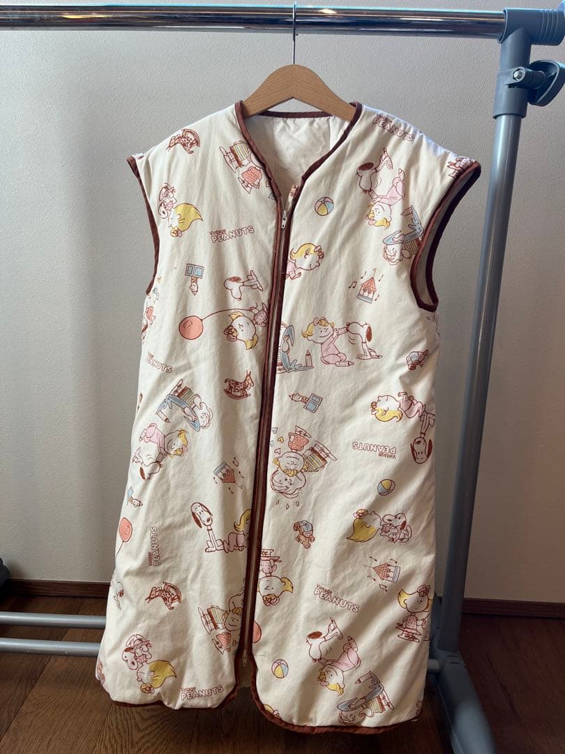 t様専用　2枚セット　ダウン　スリーパー　西川　スヌーピー　かいまき