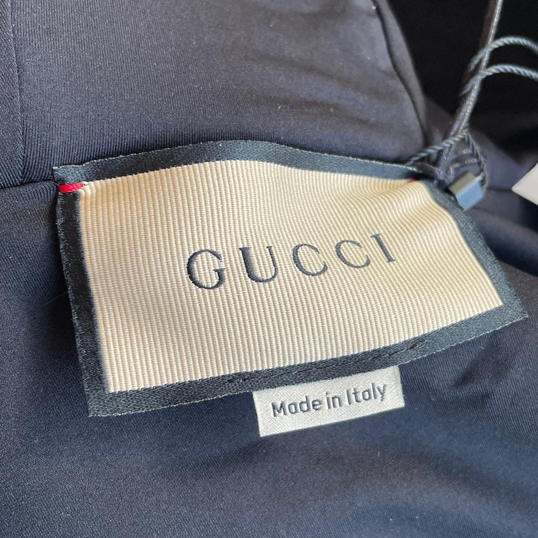 GUCCI グッチ Sサイズ フルジップ GG柄 ジャージーフードパーカー 新品