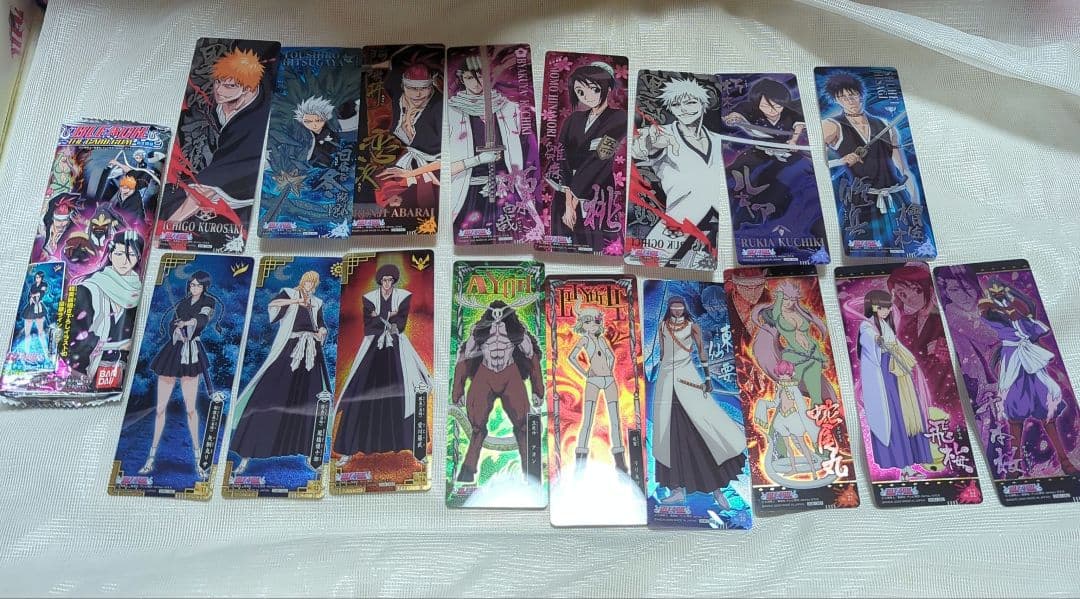 BLEACH　カードガム　〜熱き因縁〜　プラスチックカード