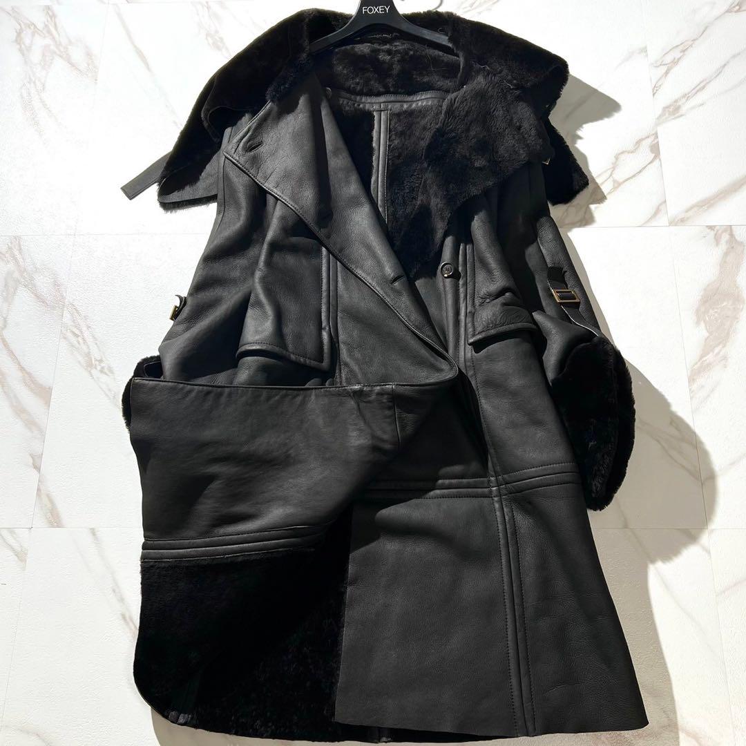 御売約　GUCCI★究極バンブー最高級ムートンコート★トムフォード★未使用品 御売約GUCCI☆究極バンブー最高級ムートンコート☆トムフォード