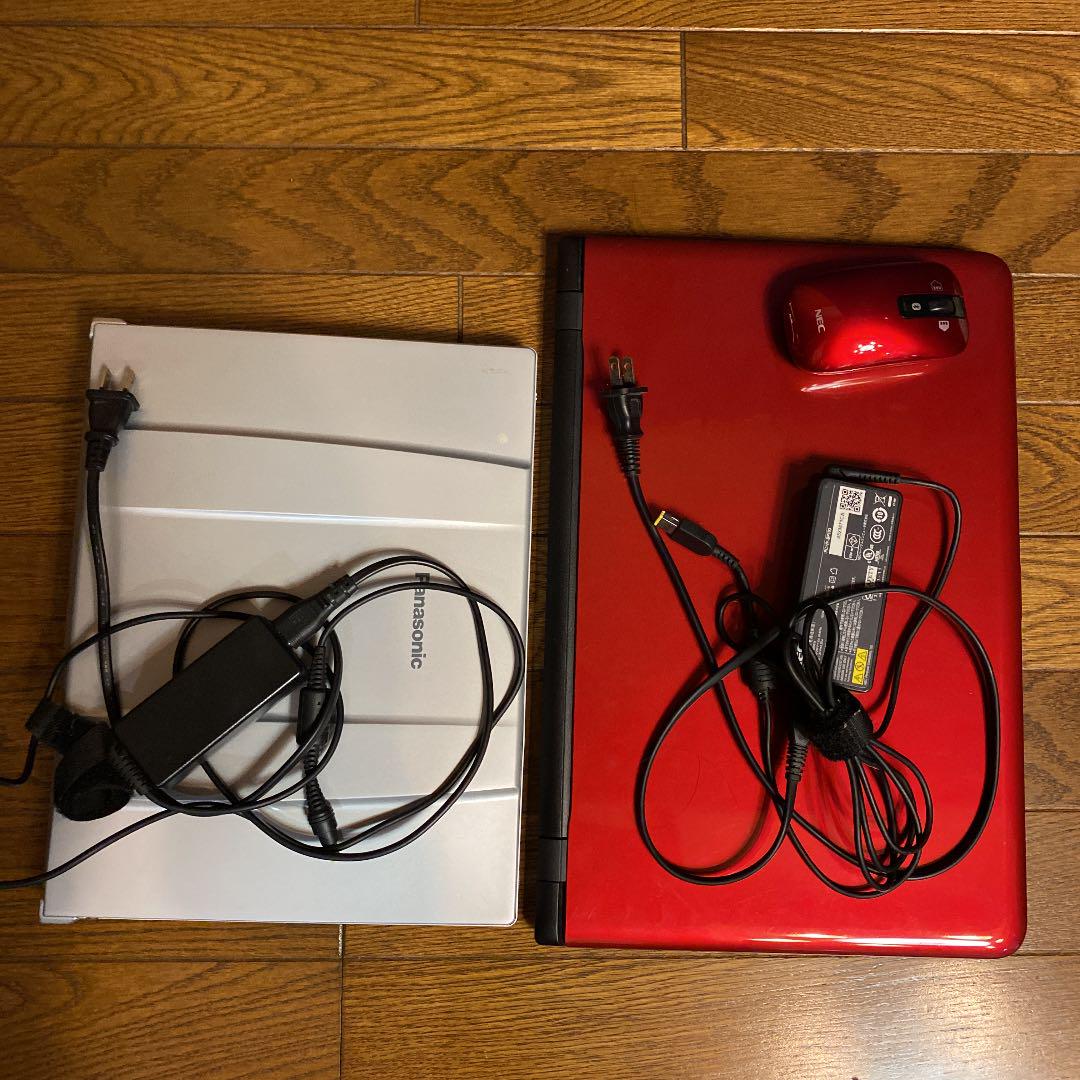 ジャンクノートPC2台セット 贈与 ジャンクノートPC2台セット 贈与