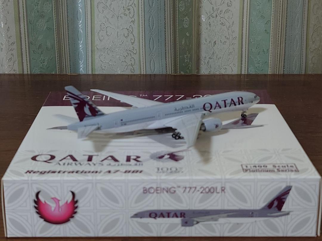 1/400【PHOENIX】カタール航空 B777-200LR 現行塗装機