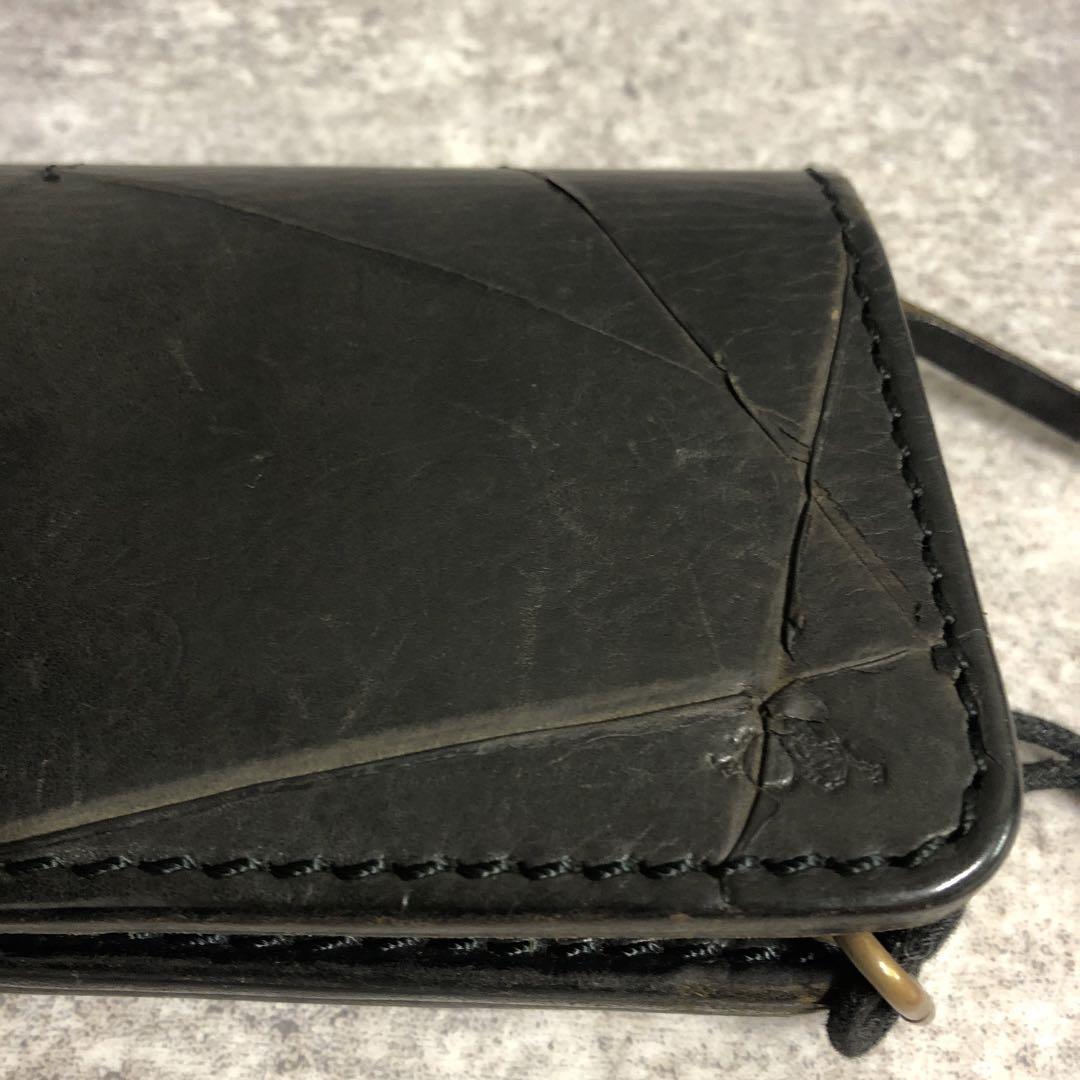 masa様 □ 革蛸 長財布 毒蛸 スカーフェイス レザーウォレット