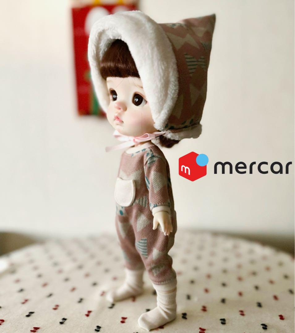 ✻花うさぎ✻冬のあったか三角帽子セット リボン dayuanbao Qbaby