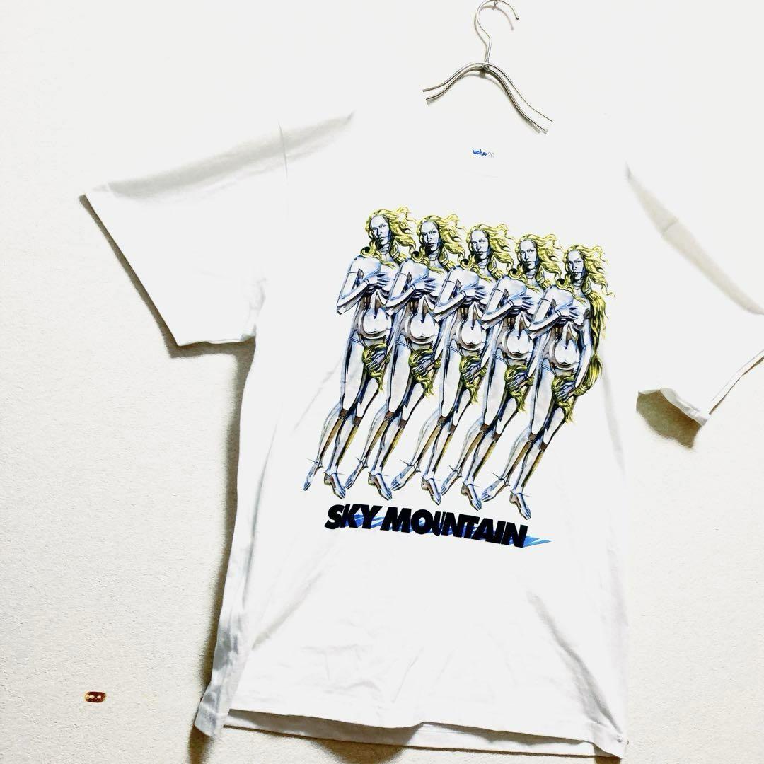 【新品タグ付】空山基　中村哲也　weber トリプルコラボ　メタルロボ　Tシャツ