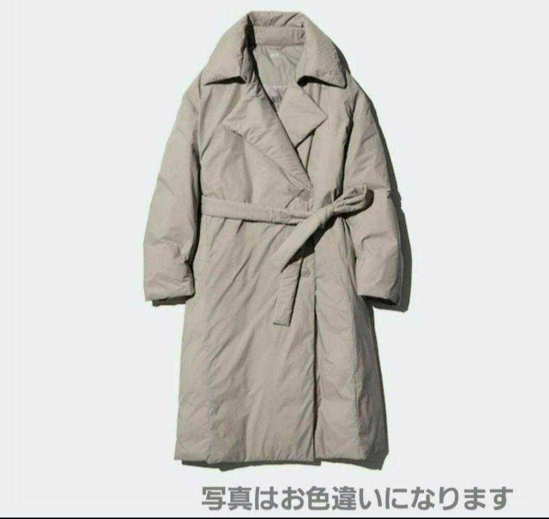 ユニクロ公式 | ダウンベルテッドロングコート