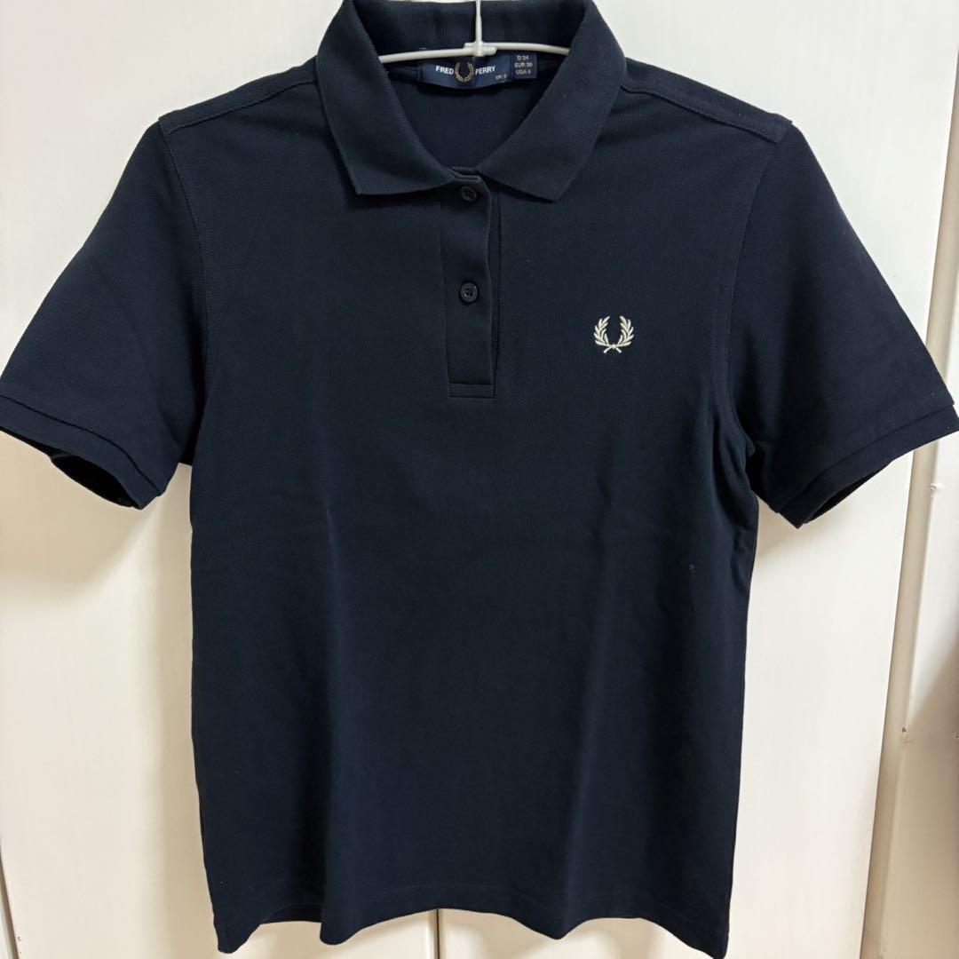Fred Perry ネイビー ポロシャツ 値下げ⭕️大歓迎です！！ The Fred Perry Shirt - M2(36 157：BLACK / CHAMPAGNE): | FRED