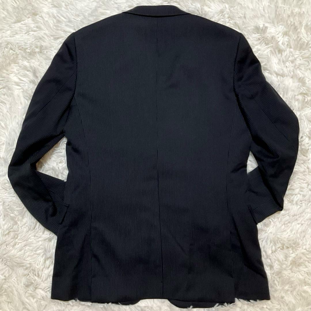 PS PAUL SMITH セットアップスーツ ネイビー シャドーストライプ S