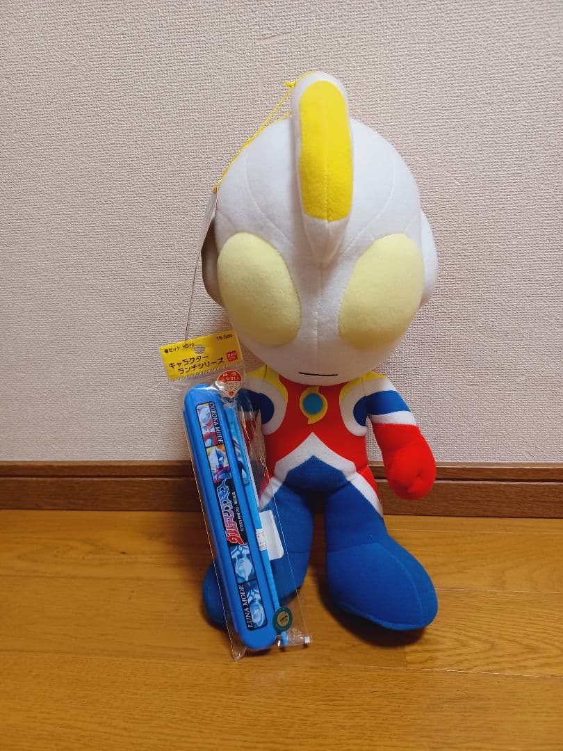 ウルトラマンコスモス　DX　ぬいぐるみ　お箸　セット　バラ売り不可　平成レトロ