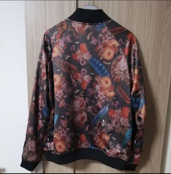 宅配 【美品】glamb リバーシブル スカジャン サテン - スカジャン