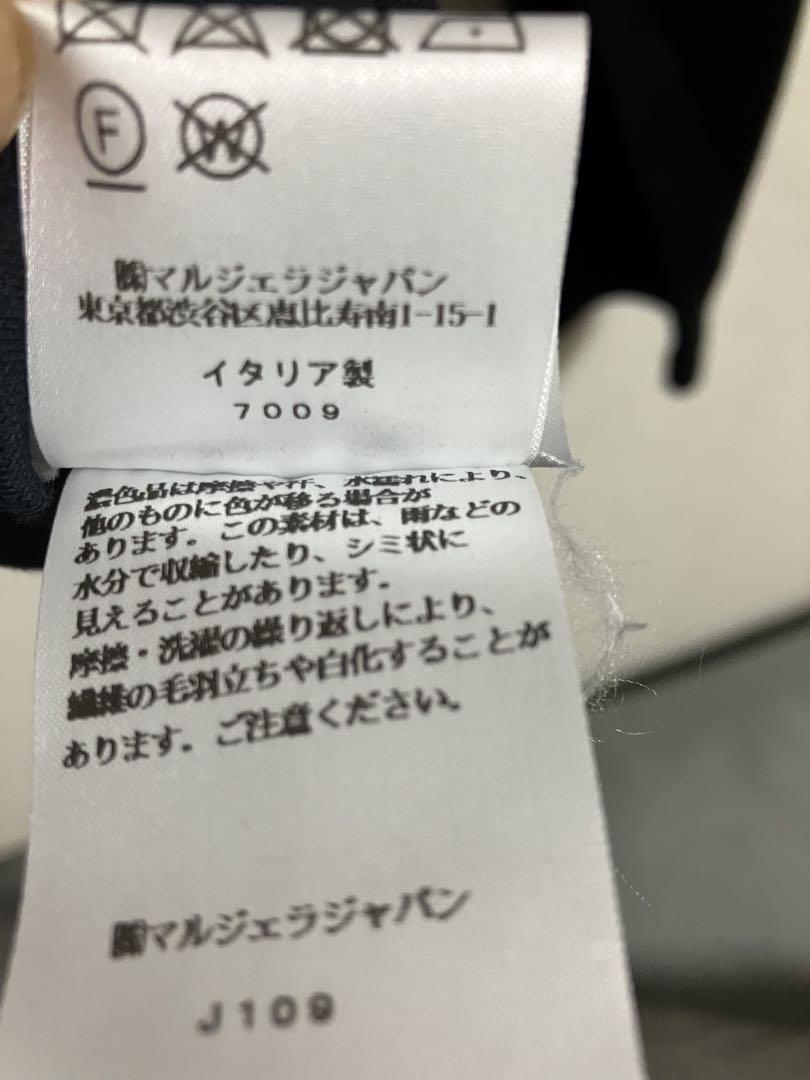 mm6 ハーフジップ　スウェットシャツ