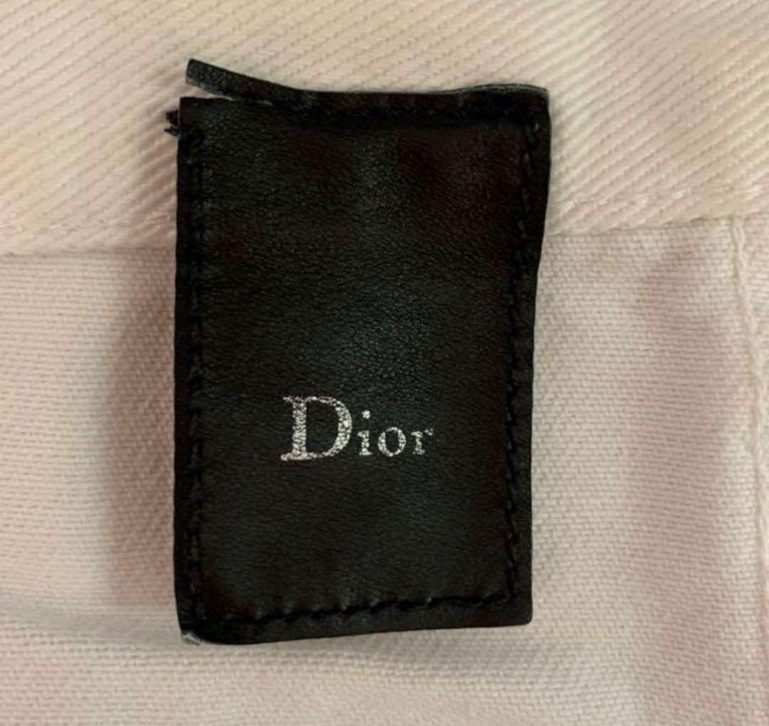 dior homme ホワイトデニム28