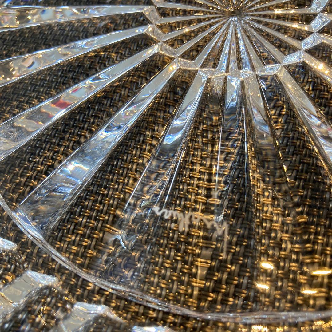 未使用品 Baccarat バカラ ミルニュイプレート 皿 26cm