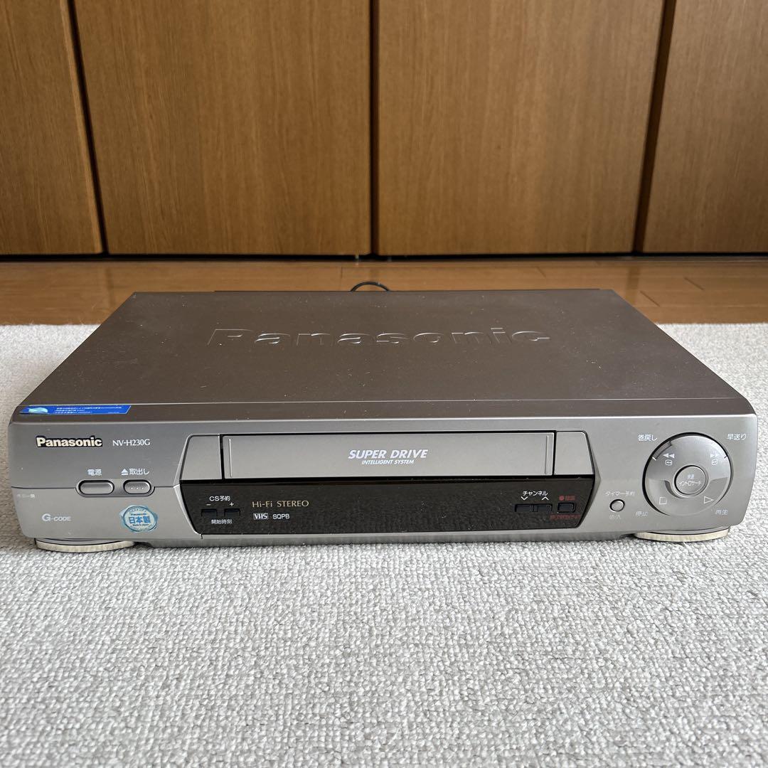 Panasonic NV-H230G VHSビデオデッキ